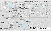 Silver Style 3D Map of ZIP code 32824