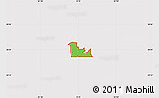 Political Map of ZIP code 32824, cropped outside