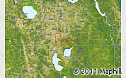 Satellite Map of ZIP code 32824