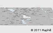 Gray Panoramic Map of ZIP code 32824