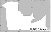 Gray Simple Map of ZIP code 32824
