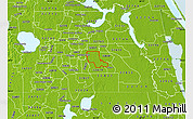 Physical Map of ZIP code 32825