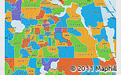 Political Map of ZIP code 32825