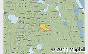 Savanna Style Map of ZIP code 32825