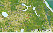 Satellite 3D Map of ZIP code 32826