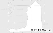 Silver Style Simple Map of ZIP code 32837