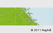 Physical Panoramic Map of ZIP code 32901
