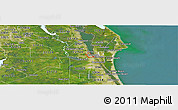 Satellite Panoramic Map of ZIP code 32922