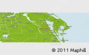 Physical Panoramic Map of ZIP code 32927