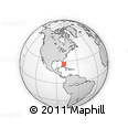 Outline Map of ZIP Code 33004