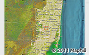 Satellite Map of ZIP code 33014