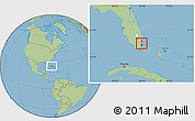 Savanna Style Location Map of ZIP code 33023