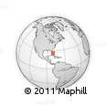 Outline Map of ZIP Code 33025