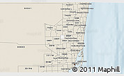 Classic Style 3D Map of ZIP code 33026