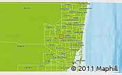 Physical 3D Map of ZIP code 33026