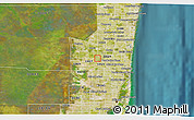 Satellite 3D Map of ZIP code 33026