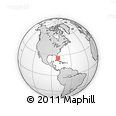 Outline Map of ZIP Code 33026