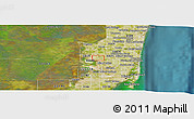 Satellite Panoramic Map of ZIP code 33027