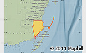 Savanna Style Map of ZIP code 33035