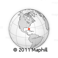 Outline Map of ZIP Code 33054