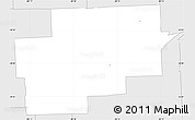 Silver Style Simple Map of ZIP code 33054