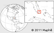 Blank Location Map of ZIP code 33131