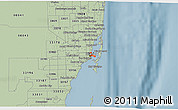 Savanna Style 3D Map of ZIP code 33132