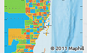 Political Map of ZIP code 33132