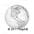 Outline Map of ZIP Code 33135