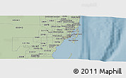 Savanna Style Panoramic Map of ZIP code 33135