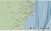 Savanna Style 3D Map of ZIP code 33143