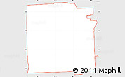 Silver Style Simple Map of ZIP code 33147