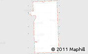Silver Style Simple Map of ZIP code 33150