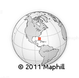 Outline Map of ZIP Code 33155