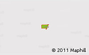 Physical 3D Map of ZIP code 33156, cropped outside