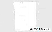 Silver Style Simple Map of ZIP code 33161