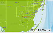 Physical 3D Map of ZIP code 33170