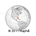 Outline Map of ZIP Code 33170