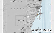 Gray Map of ZIP code 33175