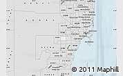 Silver Style Map of ZIP code 33175