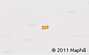 Political 3D Map of ZIP code 33182, cropped outside