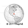 Outline Map of ZIP Code 33183