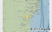 Savanna Style Map of ZIP code 33186