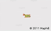 Satellite 3D Map of ZIP code 33187, cropped outside
