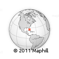 Outline Map of ZIP Code 33187