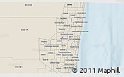 Classic Style 3D Map of ZIP code 33313