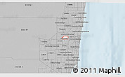 Gray 3D Map of ZIP code 33313
