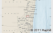 Classic Style Map of ZIP code 33313