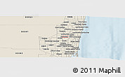 Classic Style Panoramic Map of ZIP code 33313