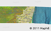 Satellite Panoramic Map of ZIP code 33313